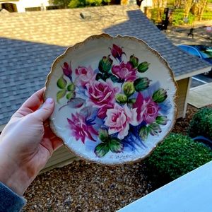 Ucagco floral plate